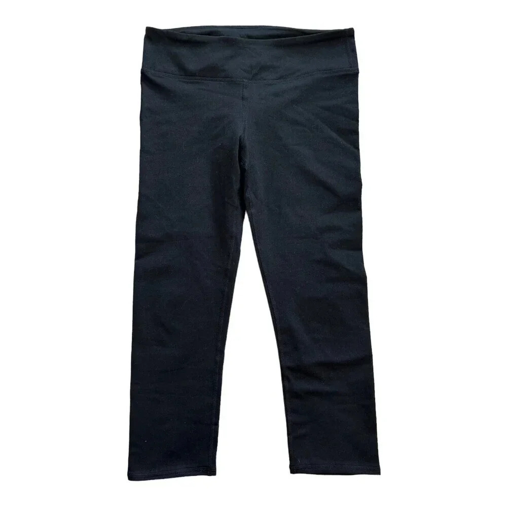 Fabletics Black Capri Length Athletic Leggings S - image 1